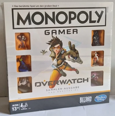 Monopoly Gamer Overwatch Collector's Edition Brettspiel Tedesco - Bild 1 von 2