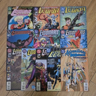 Legion of Super-Heroes Lot of 11: Legionnaires DC Levitz McCraw Kitson Peyer