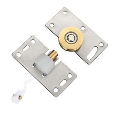 Les roues de porte coulissante remplacent la poulie de garde-robe