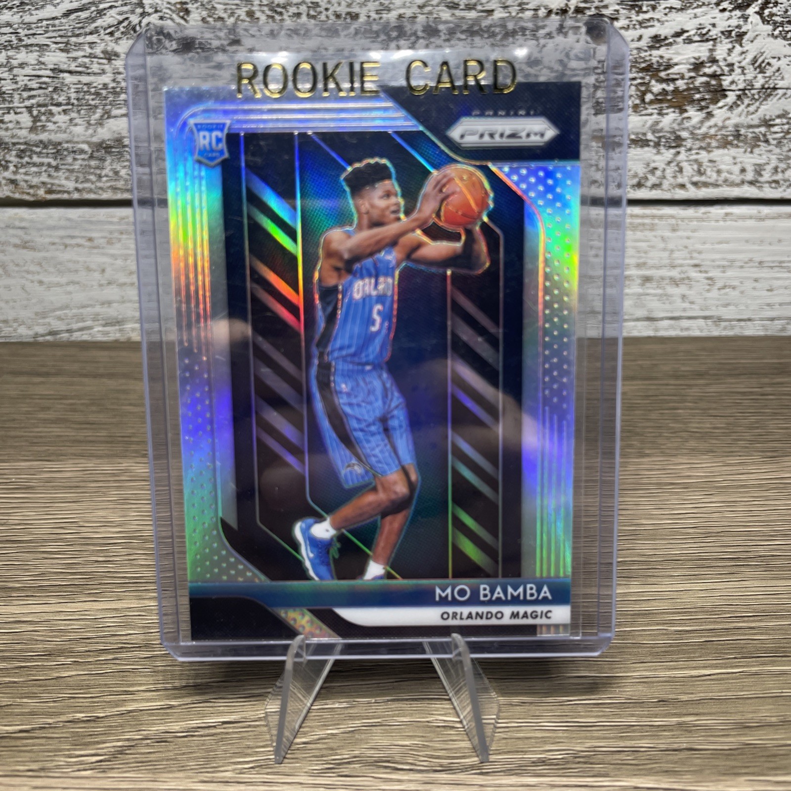 2018 - 2019 Mo Bamba Panini Prizm Silver Prizm Basketball Card No. 99
