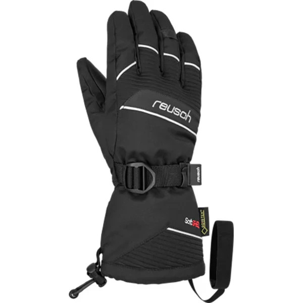 Guantes de esquí Reusch Junior unisex GoreTex negros talla 6,5 12-14 años PVP £70