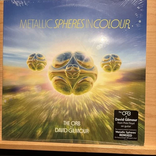 The Orb & David Gilmour - Metallic Spheres In Colour -Pink Floyd,Sealed Vinyl LP