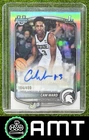 Cam Ward 2025-26 Bowman 164/499 Chrome Prospect Auto Refractor Spartans