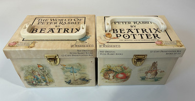 The World Of Peter Rabbit & Friends Beatrix Potter 1989 Original 1-23 Book Set
