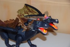 2 Köpfiger Drache beweglicher beleuchtet Sound