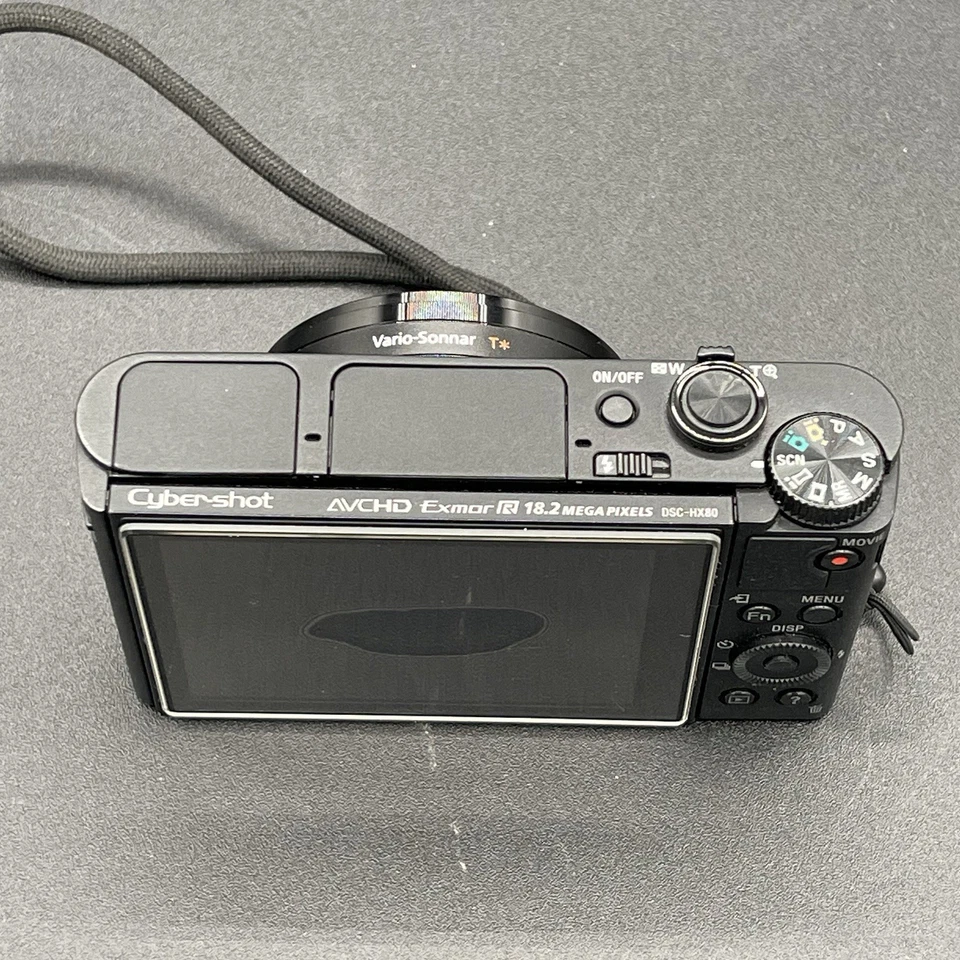 Sony Cyber Shot DSC HX80 Digital Camera Bundle -WiFi- 18.2MP: Tested & Working! - Image 4 of 4
