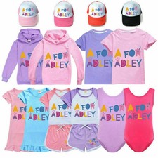 Top A for Adley Hoodie Youtubers Hooded Girls Sweatshirt T-shirt Hat Nightdress
