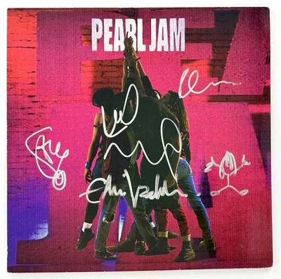 Pearl Jam Band Signed Autograph Ten Album - Eddie Vedder Dave