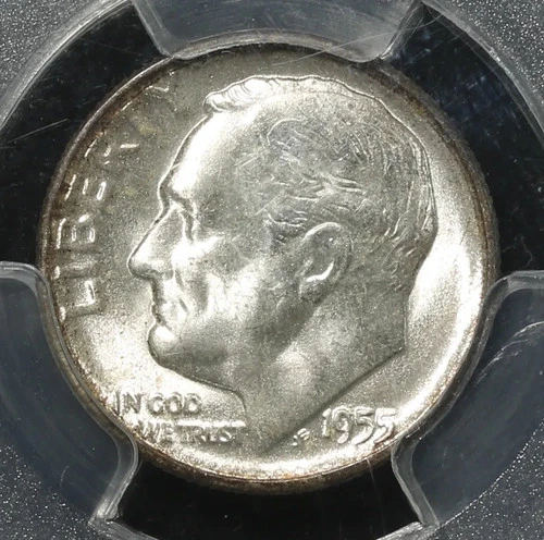 1955 S PCGS MS66 Roosevelt Dime