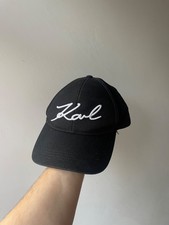 karl Lagerfeld Logo Baseball Cap Teen Black h...