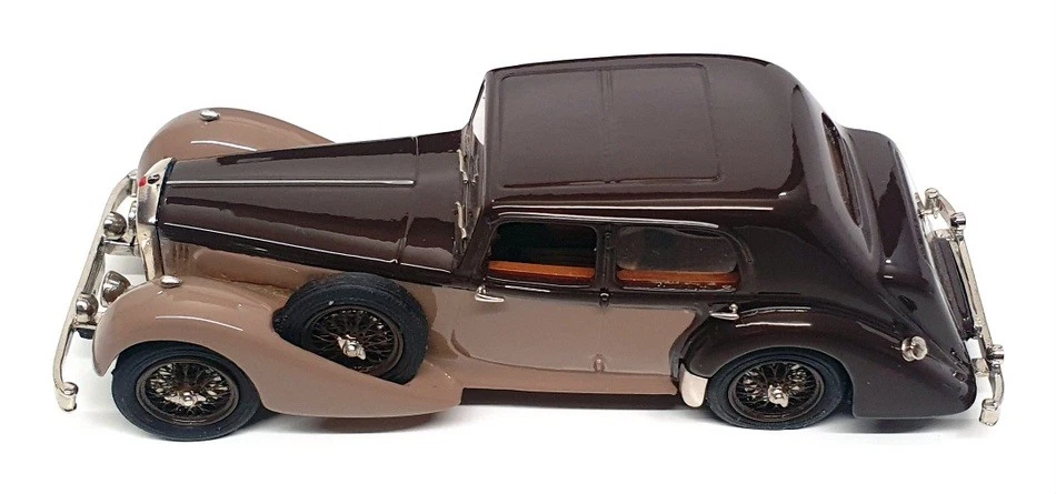 J&M Classics 1/43 Scale JM170BF - Alvis Speed 25 Charlesworth - Brown/Fawn - Image 4 of 4