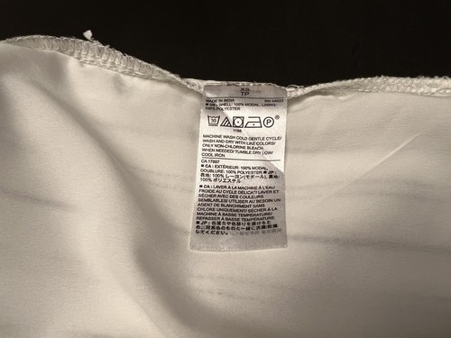 Banana Republic Women's striped blouse tie sleeves extra small white - Picture 3 of 6