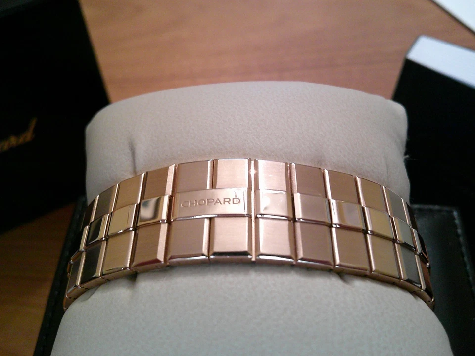 Chopard Alpine Eagle pequeño 295370-5001 oro rosa 36 mm Foto 4 de 4