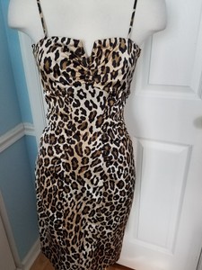 cache leopard print dress