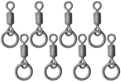 Korda Ringwirbel für Chod & Hinged Stiff Karpfenrigs, Gr. 11 PTFE Ring, Swivel