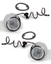 NEW! 1969 - 1970 Ford Mustang Back up lamp Kit Pair Gaskets Lenses Bulbs Body 