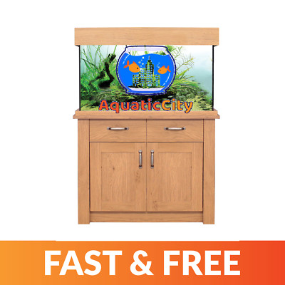 oak fish tank