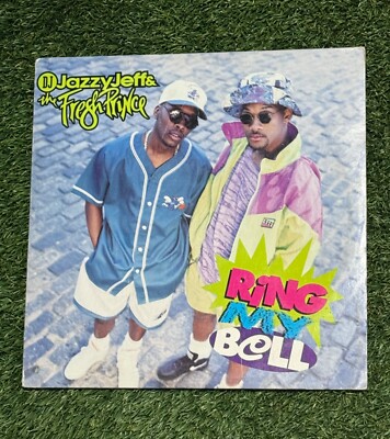 DJ Jazzy Jeff & The Fresh Prince Ring My Bell 1991 Vtg Vinyl Record Album 12''