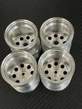 vintage Tamiya wild willy 2 mad bull alloy wheels set B type
