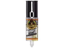 GorillaGlue 6044001 Gorilla 5 Min 2-Part Epoxy Syringe 25ml