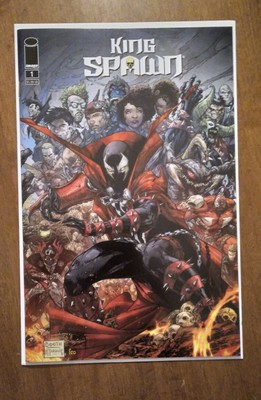 King Spawn #1 Mark Brooks Cover Variant. Todd McFarlane. Image Comics 
