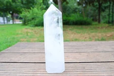 2.9LB Natural white crystal Quartz obelisk crystal Reiki healing