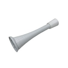 Spring Door Stop 3" Heavy Duty Stopper Steel w/ Plastic Bumper,