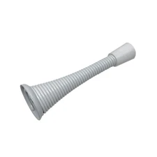 Spring Door Stop 3" Heavy Duty Stopper Steel w/ Plastic Bumper,