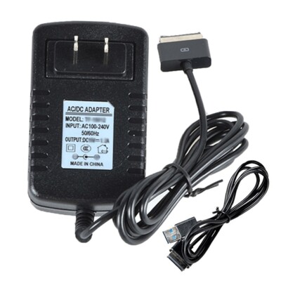 USB Data Cable + Charger For Asus Eee Pad TransFormer Prime TF101 TF300 Mains