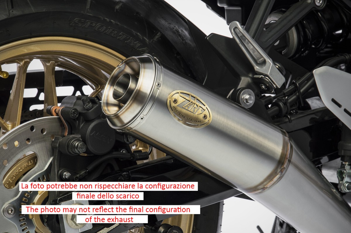 スポーツ SolidSnake EXHAUST ZARD TITANIUM SNAKE WELDS APPROVED EURO4 KAWASAKI Z
