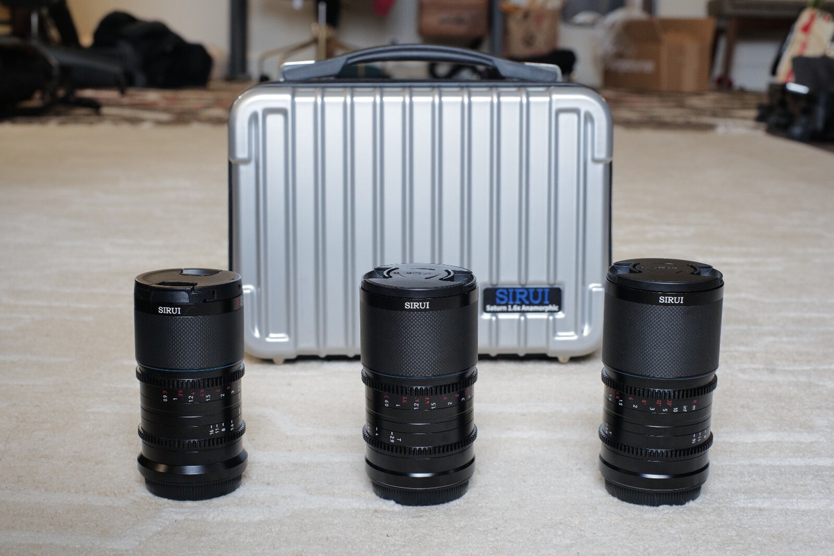 SIRUI Saturn Anamorphic Set - 35/50/75mm1.6x FF - Neutral