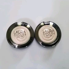 Lot Of 2-Laura Geller Baked Gelato Swirl Illuminator Diamond Dust Sample