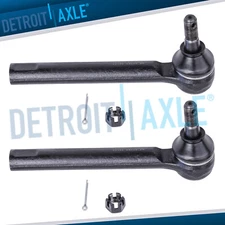 Set (2) Front Outer Tie Rod Ends for 2005 2006 2007 Nissan Murano Left and Right