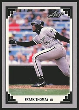 1991 Leaf #281 Frank Thomas