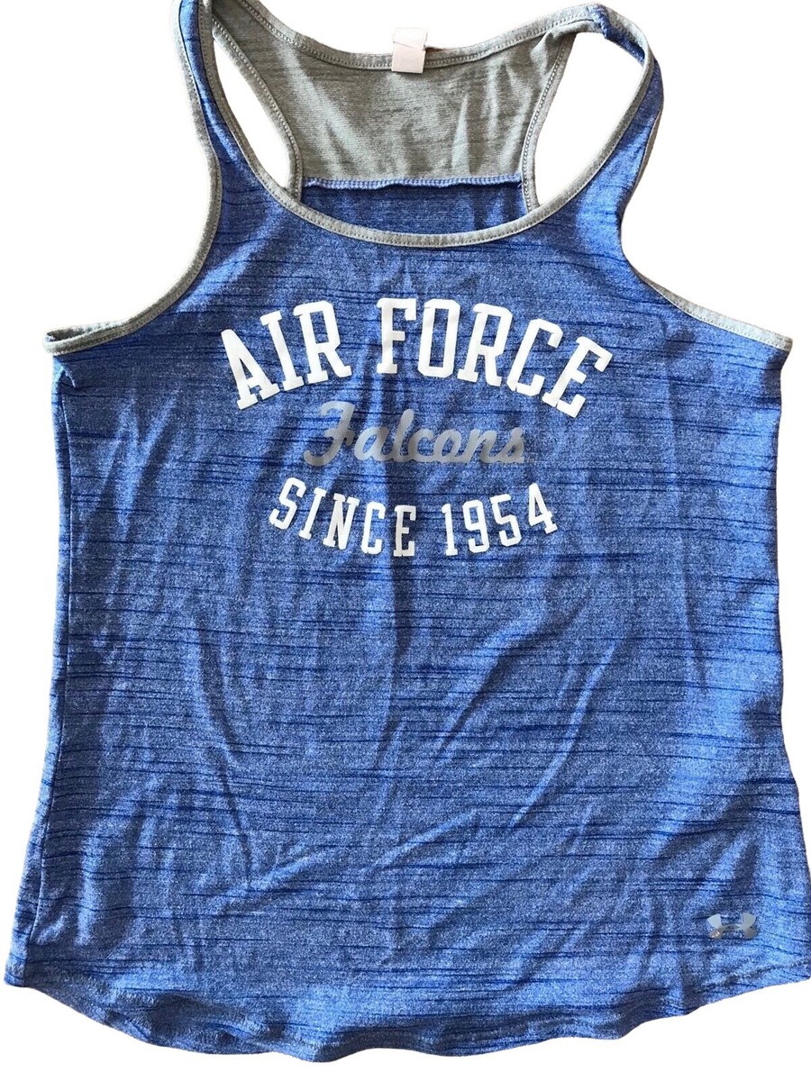 Air Force Academy Falcons Under Armour Youth Medium Loose Fit Racerback  Tank Top
