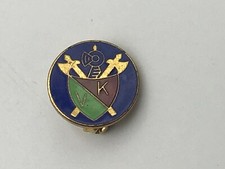 Knights Of Pythias Lapel Pin VK Virtue Knowledge Valor Kindness Small Vintage