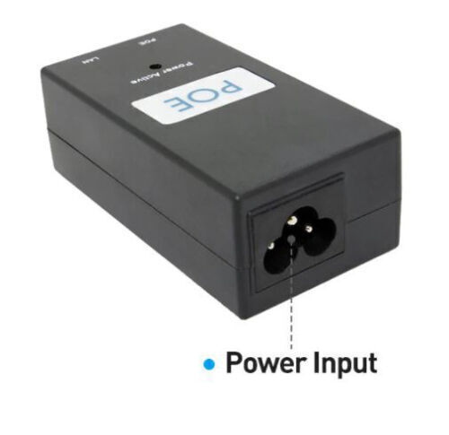 POE Injecteur 48V 0.5A PowerOver Ethernet Adaptateur pour Téléphone IP Caméra IEEE802.3af - Photo 6/8