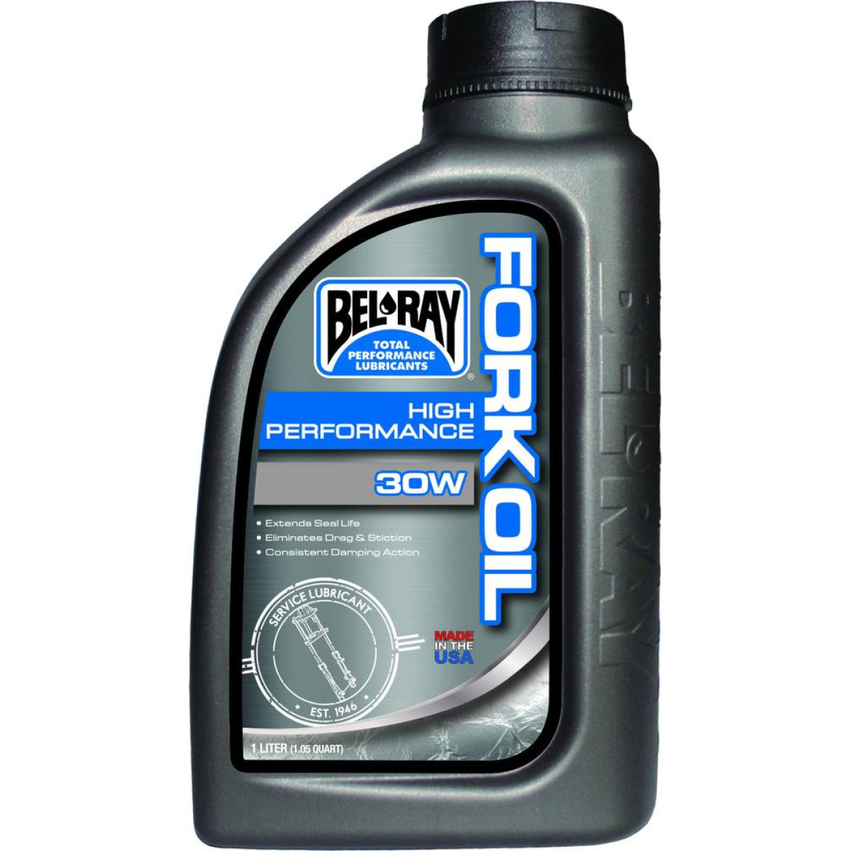 Huile Fourche Moto Bel-Ray Haute Performance Racing 30W 1L