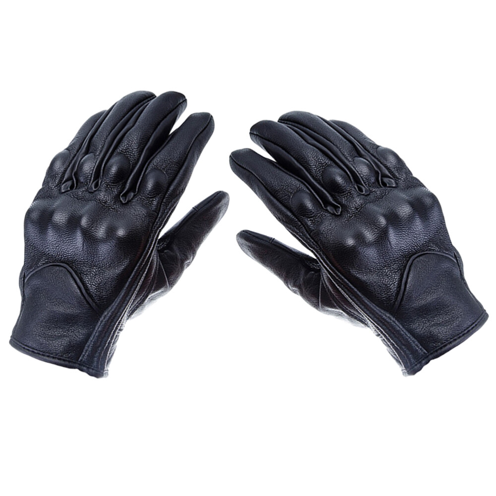 GUANTI IN PELLE DA MOTO IMPERMEABILI TERMICI INVERNALI SPORT ALL'APERTO XL-XXL