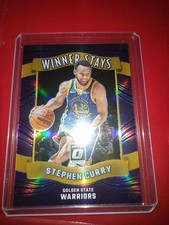 2023-24 Panini Donruss Optic - Winner Stays Stephen Curry #16 Purple Prizm