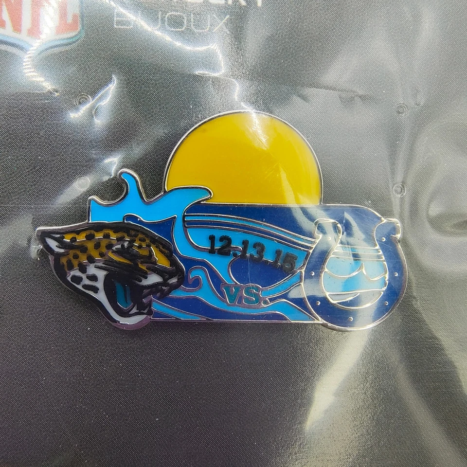 Jacksonville Jaguars VS Indianapolis Colts NFL Game Day Pin 12/13/2015 Everbank - Image 3 of 3