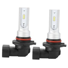 2pcs 9005 HB3 72W 6000K White Headlight Bulb LED Fog Lamp Beads With Decode