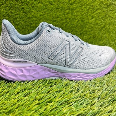 New Balance Fresh Foam 880v11 Womens Size 5 Gray Purple Running Shoes Sneakers