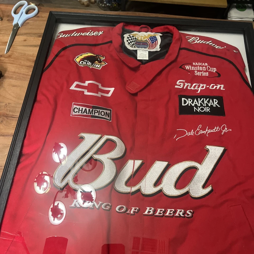Dale Earnhardt Jr. edition vintage Budweiser racing coat Foto 2 de 4