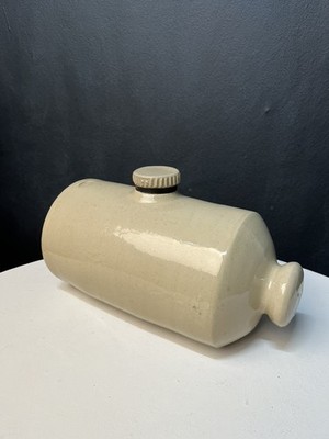 Pearson's of Chesterfield antike Steinzeug Wärmflasche/Wärmer. Große 3pt