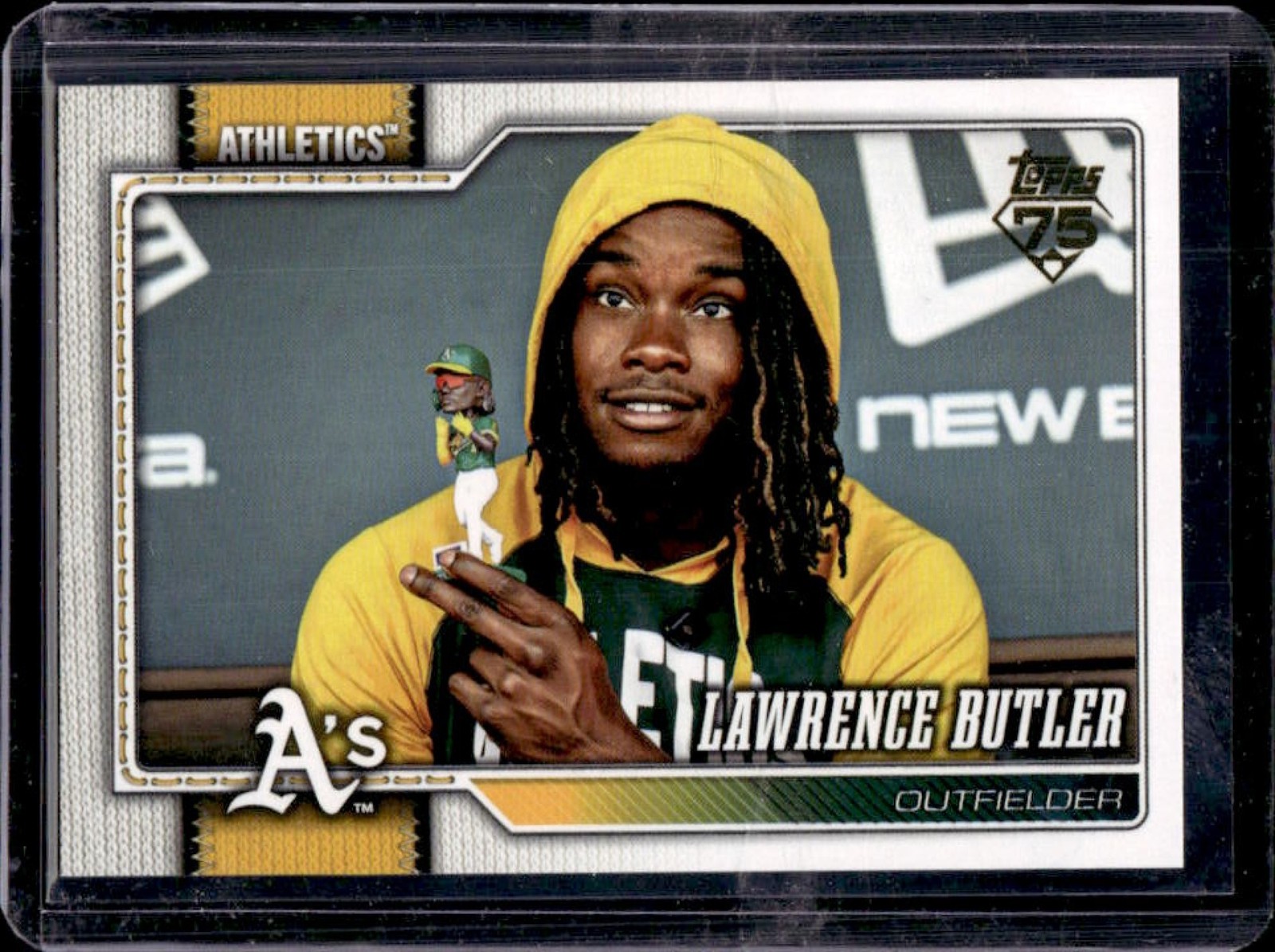 2026 Topps Lawrence Butler Golden Mirror Variation SSP #324 Athletics