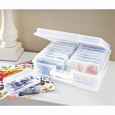 Lifewit Photo Storage Box 4x6 Photo Case, 16 Inner Photo Keeper - Free Shipping