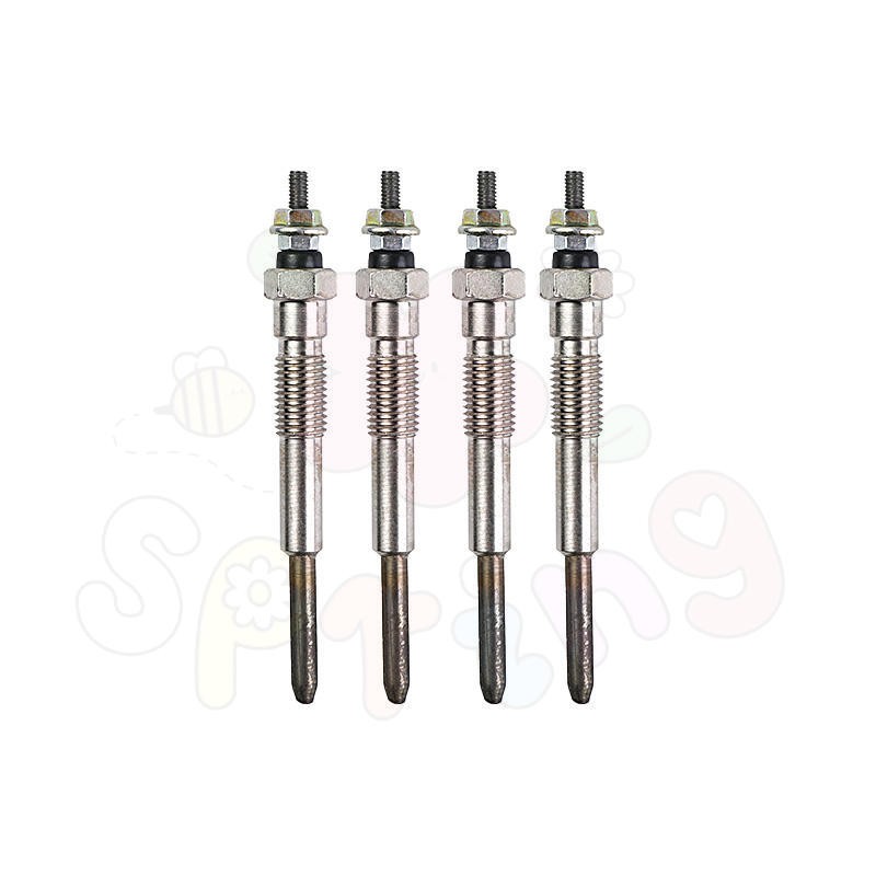 4x Glow Plug 600-815-1340 6008151340 For Komatsu Engine 4D94 4D95L 4D95S