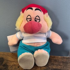 Disney Smee Mini Bean Bag 8" Vtg. Plush Peter Pan 3 Years NWT