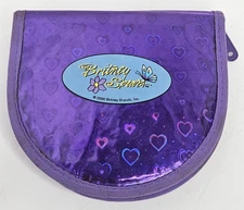 Britney Spears 2000 RARE Purple CD Case NWT Britney Brands Inc APPLAUSE 10 Cd's 